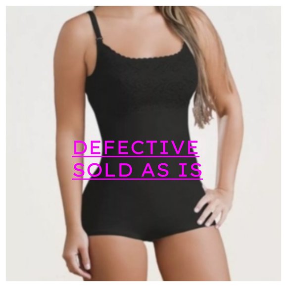 Size Small Black Body Shaper/ Cami Defective (Please read) - Picture 1 of 1